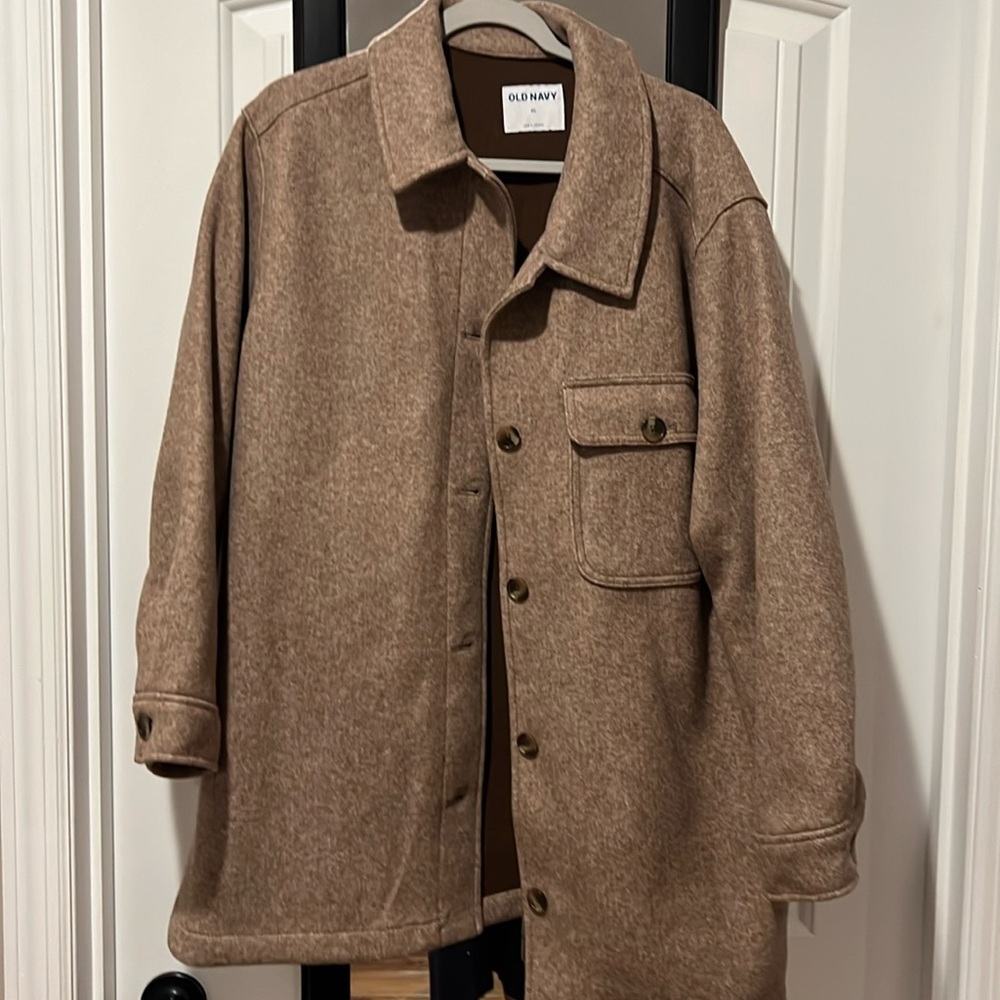 New w/o tags Heavyweight shirt jacket